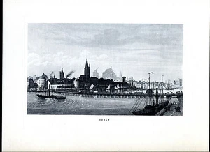 Köln -- Coeln -- S/W - Druck -- - Picture 1 of 1
