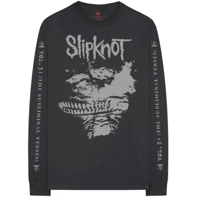 Slipknot - Subliminal Verses with Back and Arm Print - Longsleeve Black t-shirt - Image 1 of 2
