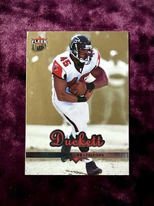TJ Duckett 2006 Fleer Ultra Gold #9 MINT Falcons Jersey Michigan State Cards HQ - Picture 1 of 2