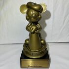 Disney Mgm Studios Golden Mickey Mouse Trophy Statue Worlds Best Boss
