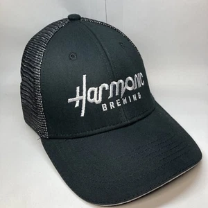 Harmonic Brewing San Francisco Black Mesh Snapback Hat Cap - Picture 1 of 9