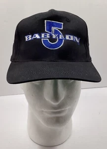 Rare Babylon 5 Cast And Crew SnapBack Hat Vintage Warner Bros 1995 KC NEW L@@K! - Picture 1 of 6