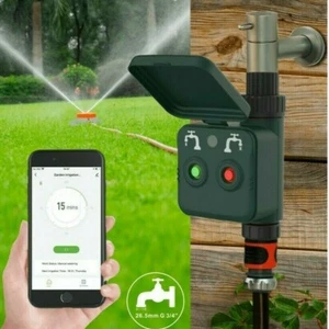 Irrigatore Giardino Automatico Timer Digitale Android Wifi Wireless Mobile Alexa - Foto 1 di 6
