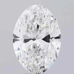 3 mm to 7 mm Oval Lab Grown Loose White Diamonds EF-VS CVD Lab Grown Loose Diam - Picture 1 of 6