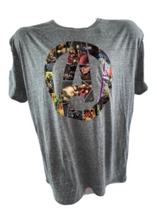 “New” Marvel Avengers Men’s Size 2XL Gray Short Sleeve Shirt - Picture 1 of 7