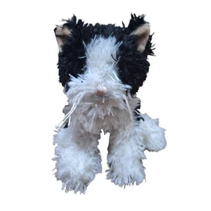 Ganz Heritage Collection Shaggy Kittens Black and White Stuffed Plush Toy - Picture 1 of 9