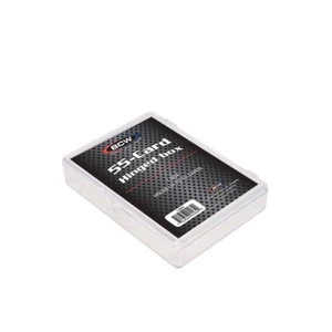 1 BCW Hinged Trading Card Box. Holds 55 Standard Sized Cards. - Picture 1 of 3