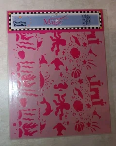Scrapbook Magic Sand n Sea Nautical Template Embossing Tracing Borders - Picture 1 of 3