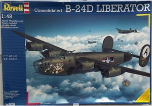 Kit Modelo Plástico REVELL 1:48 B-24D LIBERATOR #04529, CAJA ABIERTA - Imagen 1 de 10
