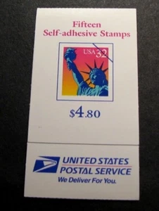 US Booklet Stamp Scott# BK259 Statue of Liberty 1997 MNH L128 - Picture 1 of 2