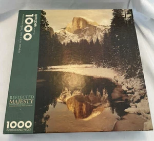 REFLECTED MAJESTY Springbok Puzzle 1000 pc Yosemite Park David Muench Complete - Picture 1 of 6