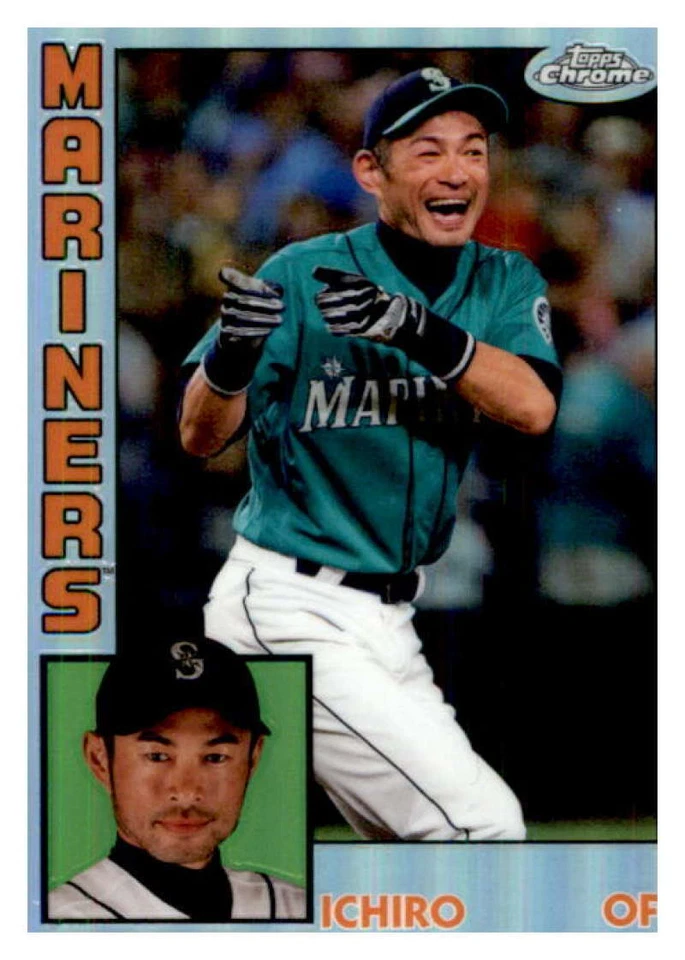 2019 Topps Chrome 1984 Topps Refractors #84TC-14 Ichiro Seattle Mariners ID30751 - Image 1 of 2