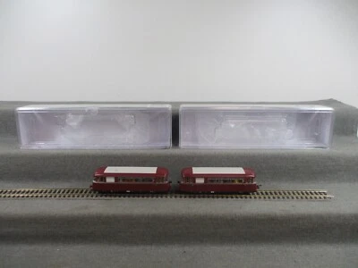 Brekina Spur H0 64430 Schienenbus Motorwagen mit Beiwagen der DB  Digital in OVP - Bild 1 von 4