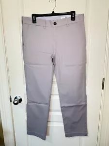 Peter Manning Five Eight Pants Mens Size 33 x 29 Gray Chino NWOT - Picture 1 of 4