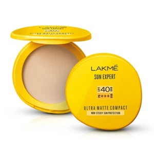 3x Lakme Sun Expert Ultra Matte Spf 40 Pa+++ Compact, Non Greasy Non Sticky 7g - Picture 1 of 9