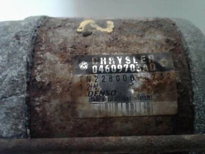 Motor de arranque usado se adapta a: Dodge Stratus SDN 2002 2,4 grado A Foto 1 de 4