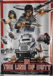 A12 IN THE LINE OF DUTY aka. Hongkong Cop - Im Namen der Rache FILMPLAKAT GEROL - Picture 1 of 3