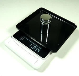 Digitale Taschenwaage 120g x 0,01g mit Kalibrierung Gewicht & Tablett Unzen CT OZT DWT GN - Bild 1 von 9