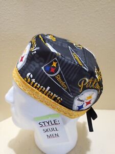 Chapeau/casquette gommage chirurgical homme crâne/chimiochirurgical Pittsburgh Steelers Pennant NFL 