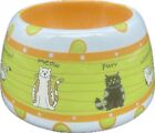 Ganz Ceramic Cat Kitten WHATEVER MEOW PURR Water Food Bowl RARE