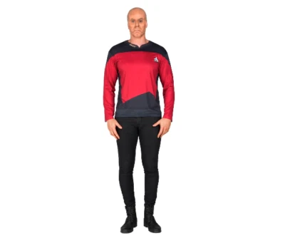 HANDMADE Official Star Trek Picard Costume Next Generation Uniform Trekkie Fancy Dress