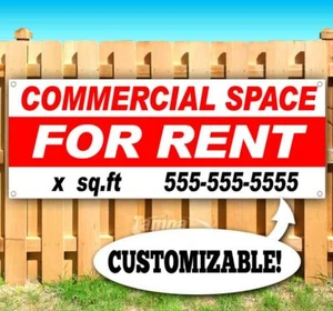 SPAZIO COMMERCIALE IN AFFITTO FILMATI QUADRATI PERSONALIZZATI Pubblicità Vinile Bandiera Insegna - Foto 1 di 6