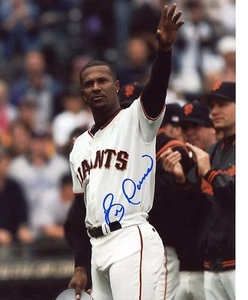 ERIC DAVIS SAN FRANCISCO GIANTS SIGNED 8X10 PHOTO W/COA - Picture 1 of 1
