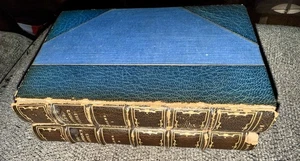 1908 Lord Tennyson’s Works Poems I & II Eversley Edition Macmillan Leather  - Picture 1 of 10