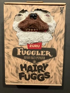Fuggler Funny Ugly Monster Plush 9 in Hairy Fugg Edition Old Tooth White NIB - Picture 1 of 4