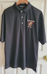 Saratoga Springs Sport Tek Black Performance Shirt L With Race Hoarse - Bild 1 von 14