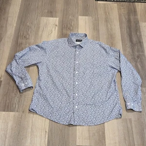 Tela italiana Brooks Brothers X Thomas Mason algodón flor XL - Imagen 1 de 4