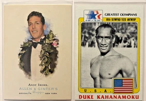 (4x) Andy "The People's Champ" y DUKE Kahanamoku LOTE ÉPICO REALEZA HAWAIANA #7 - Imagen 1 de 2