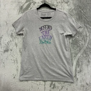 Patagonia Men's L Responsibili-Tee T Shirt Gray Graphic Outdoors Hiking - Picture 1 of 5