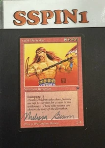 MTG Rathi Berserker Signed Legends - Bild 1 von 2