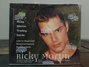 1999 Upper Deck UD *Ricky Martin* Trading Cards Factory Sealed Box *24 Packs* - Picture 1 of 8