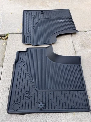 Комплект резиновых напольных ковриков для любой погоды 2019–2025 2026 Dodge Ram Rebel 1500 2 шт от оригинального производителя - Изображение 1 из 4