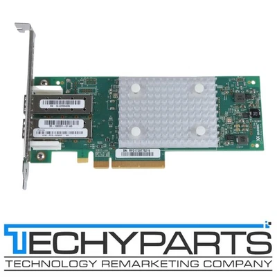 Cisco UCSC-PCIE-QD32GF Qlogic QLE2742 32Gb/s 2-Port SFP+ Fibre Channel HBA - Image 1 of 4