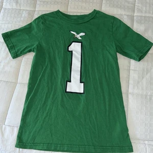 MAGLIA CALCIO YOUTH NIKE JALEN HURTS T SHIRT NFL Philadelphia Eagles �� - Foto 1 di 3
