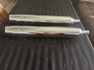 OEM Harley 2008-2015 Electra Glide Muffler Exhaust Pipe HARFLT 1584/1688 - Picture 1 of 6