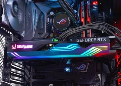 ZOTAC Gaming GeForce RTX 3070 AMP Holo 8GB  GDDR6 GPU  NVIDIA - Image 1 of 4