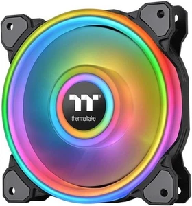 Thermaltake Riing Quad 14 RGB Radiator Fan TT Premium CL-F089-PL14SW-C NEW - Picture 1 of 4