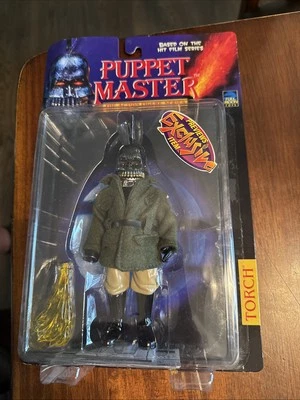 Figura de acción Puppet Master Torch Full Moon Toys vistas previas exclusiva sellada Foto 1 de 4