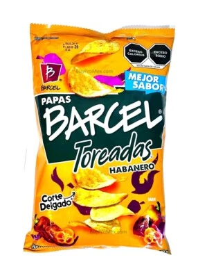4-Pk Papas Barcel Toreadas Habanero 170g/5.99oz - Image 1 of 2