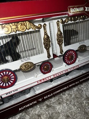 Vagón Circo Tren Escala G Bachmann Foto 1 de 3
