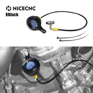 NICECNC Oil Pressure Gauge Bracket Kits For Harley Ultra Limited FLHTK 2017-2024 - Picture 1 of 13