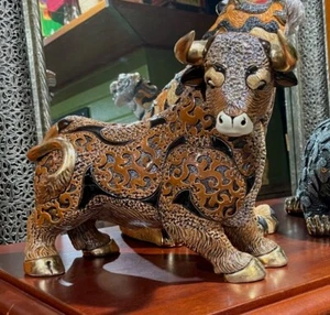 DeRosa Brave Bull Figurine Limited Edition New in the Box - Picture 1 of 6