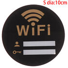Wifi Sign Acrylic Mirror Wall Stickers Rewritable For Public Shope Wifi Signhw
