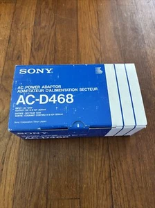 SONY Adjustable A/C ADAPTER DC 6/9/12 800ma DC Model AC-D468 OPEN BOX - Picture 1 of 11