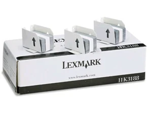 LEXMARK 11K3188 STAPLE CARTRIDGE - 3 PACK - 9000 PAGE OPTRA T & C  - Picture 1 of 1