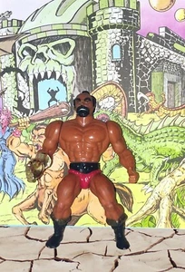 MASTERS OF THE UNIVERSE VINTAGE JITSU ACTION FIGURE GOOD CONDITION MATTEL - Picture 1 of 2